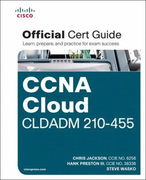Hardcover CCNA Cloud CLDADM 210-455 Official Cert Guide Book