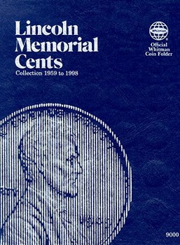 Coin Folders Cents: Lincoln Memorial (Official Whitman Coin Folder)
