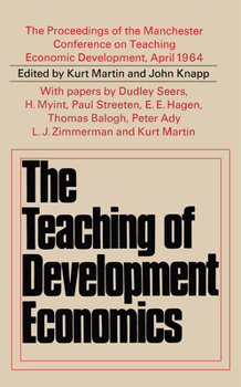 Paperback Teaching of Development Economics Book
