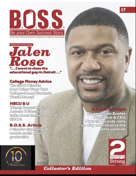 Paperback B.O.S.S. Magazine Issue #17: Featuring Jalen Rose Book