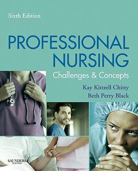 Paperback Professional Nursing: Concepts & Challenges Book