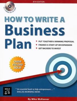 Paperback How to Write a Business Plan Book