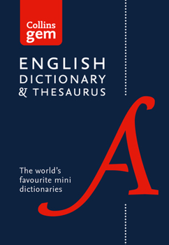 Paperback Collins Gem English Dictionary & Thesaurus Book