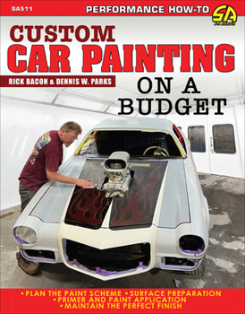 Paperback Custom Car Painting on a Budget Book