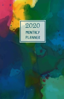 Paperback 2020 Monthly Planner: Portable. Month on 2 pages followed by six Notes pages. Monthly layout Includes To-do section. 8.5"x 5.5". Fits in pur Book