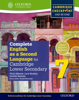 Paperback Complete English as a Second Language for Cambridge Secondary 1 Student Book 7 & CD [With CDROM] Book