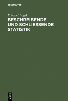 Hardcover Beschreibende und schließende Statistik [German] Book