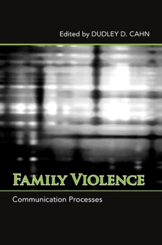 Paperback Family Violence: Communication Processes Book