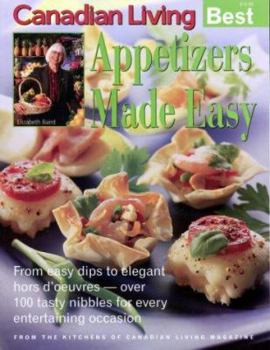 Paperback Canadian Living Best Appetizers Made Easy Book