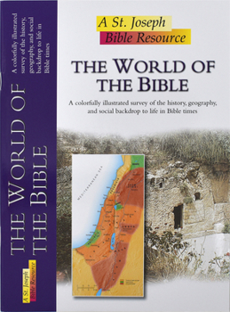 Paperback The World of the Bible: St. Joseph Bible Resources Book