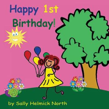 Paperback Happy First Birthday! (girl version) Book