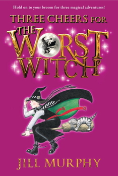 Paperback Three Cheers for the Worst Witch Book