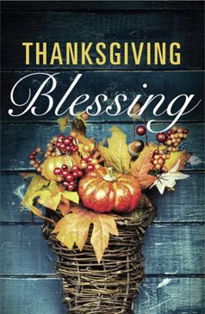 Paperback Thanksgiving Blessing (Ats) (Pack of 25) Book