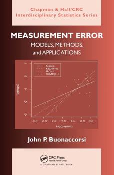 Hardcover Measurement Error: Models, Methods, and Applications Book