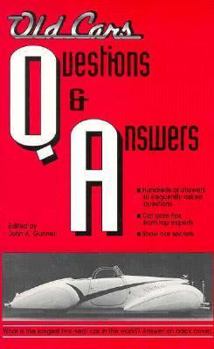 Paperback Old Cars, Questions and Answers Book