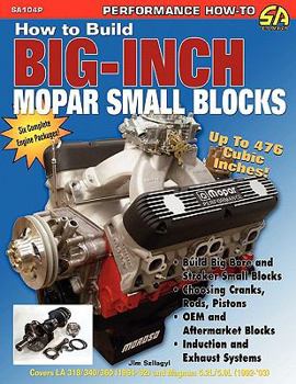 Paperback How to Build Big-Inch Mopar Small Blocks Book