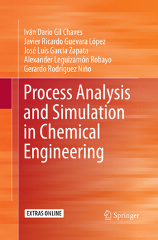 Paperback Process Analysis and Simulation in Chemical Engineering Book