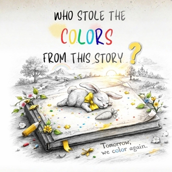 Paperback Who Stole the Colors from This Story?: A Gentle Tale About Finding Color Again Book