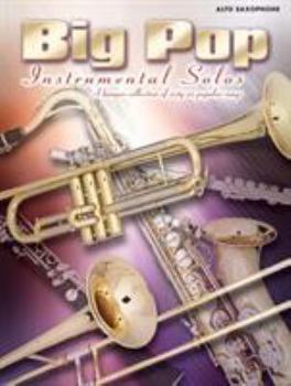 Paperback Big Pop Instrumental Solos: (Alto Saxophone) Book