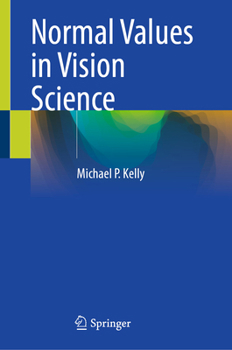 Hardcover Normal Values in Vision Science Book