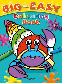 Paperback Big & Easy Colouring Books: Crab Book