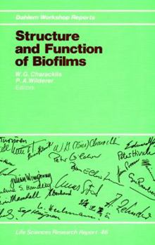 Hardcover Structure and Function of Biofilms Book
