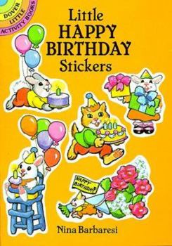 Little Happy Birthday Stickers
