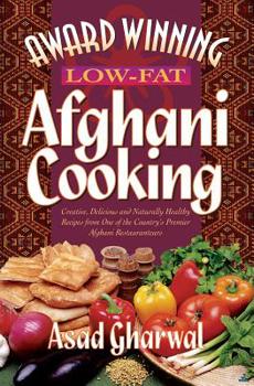 Paperback Award Winning Low-Fat Afghani Cooking Book