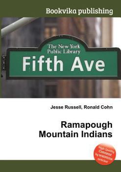 Paperback Ramapough Mountain Indians Book