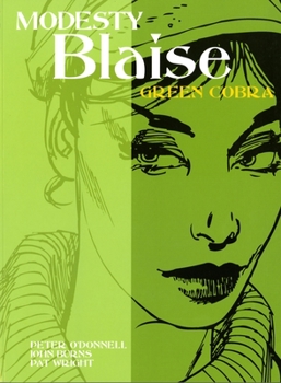 Paperback Modesty Blaise: Green Cobra Book