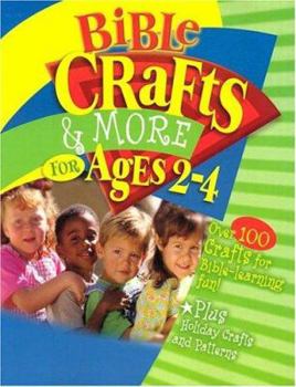 Paperback Bible Crafts & More for Ages 2-4 Book