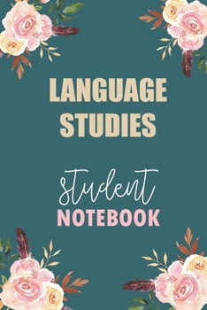 Language Studies Student Notebook: Notebook Diary Journal for Non-Profit Management  Major College Students University Supplies