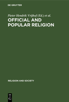 Hardcover Official and Popular Religion Book