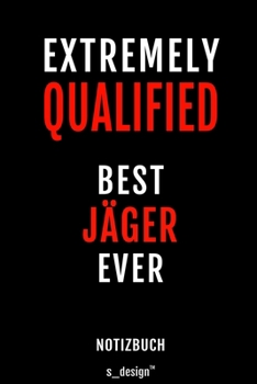 Notizbuch für Jäger: Originelle Geschenk-Idee  [120 Seiten liniertes blanko Papier] (German Edition)