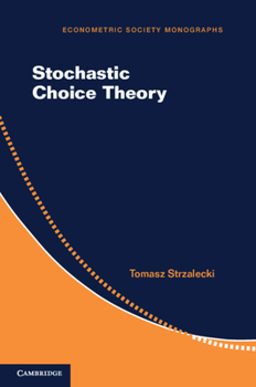 Paperback Stochastic Choice Theory Book
