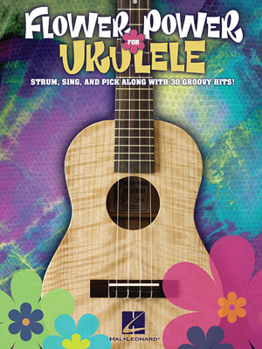 Paperback Flower Power for Ukulele Book