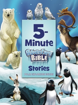 Hardcover 5-Minute Adventure Bible Stories Book