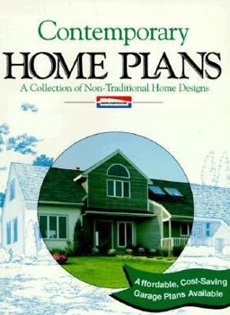 Paperback Contemporary Home Plans: A Collection of Non-Traditional Home Designs Book