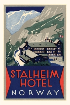 Paperback Vintage Journal Stalheim Hotel, Norway Book