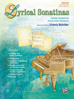 Paperback Lyrical Sonatinas, Bk 1 Book