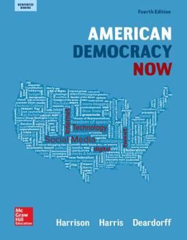 Hardcover Harrison, American Democracy Now, Reinforced Binding Book