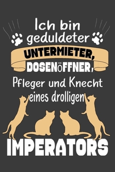 Drolliger Imperator Notizbuch: 120 Seiten, dot grid/Punkterater/weiß, A 5 (German Edition)