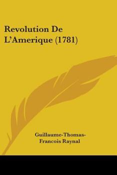 Paperback Revolution De L'Amerique (1781) Book
