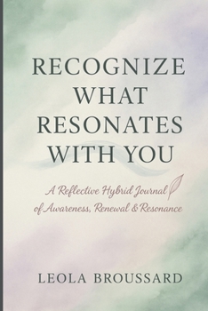 Recognize What Resonates With You: A Reflective Hybrid Journal of Awareness, Renewal & Resonance