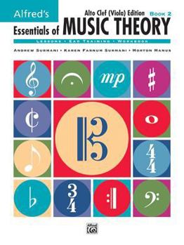 Paperback Alfred's Essentials of Music Theory, Bk 2: Alto Clef (Viola) Edition Book