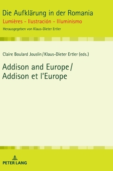 Hardcover Addison and Europe / Addison Et l'Europe [French] Book