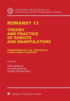 Paperback Romansy 13: Theory and Practice of Robots and Manipulators Book