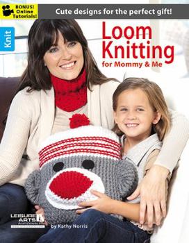 Paperback Loom Knitting for Mommy and Me Book