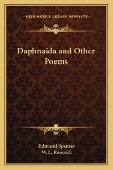 Paperback Daphnaida and Other Poems Book