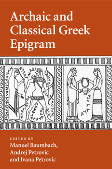 Paperback Archaic and Classical Greek Epigram Book